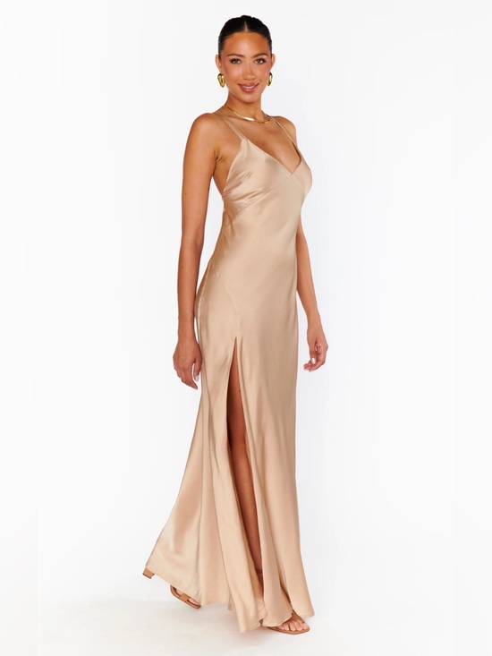 Show Me Your MuMu Dresses & Skirts - Show Me Your MuMu Anderson Maxi Dress -  Champagne